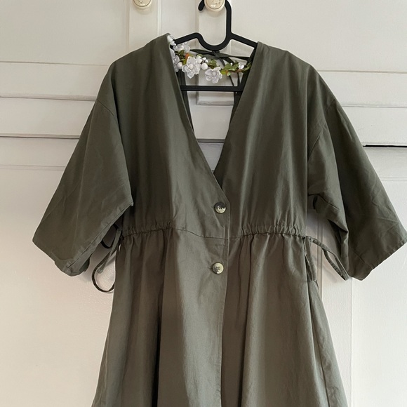 ASOS button tie dress - Picture 3 of 6